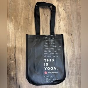 Lululemon This is Yoga Tote Bag